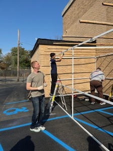 building our Succah